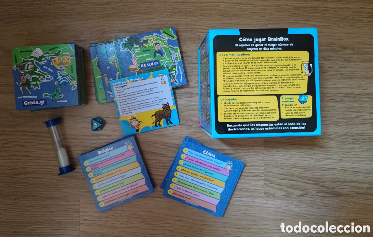 Juegos de mesa: Juego - BrainBox La Vuelta Al Mundo - Foto 3