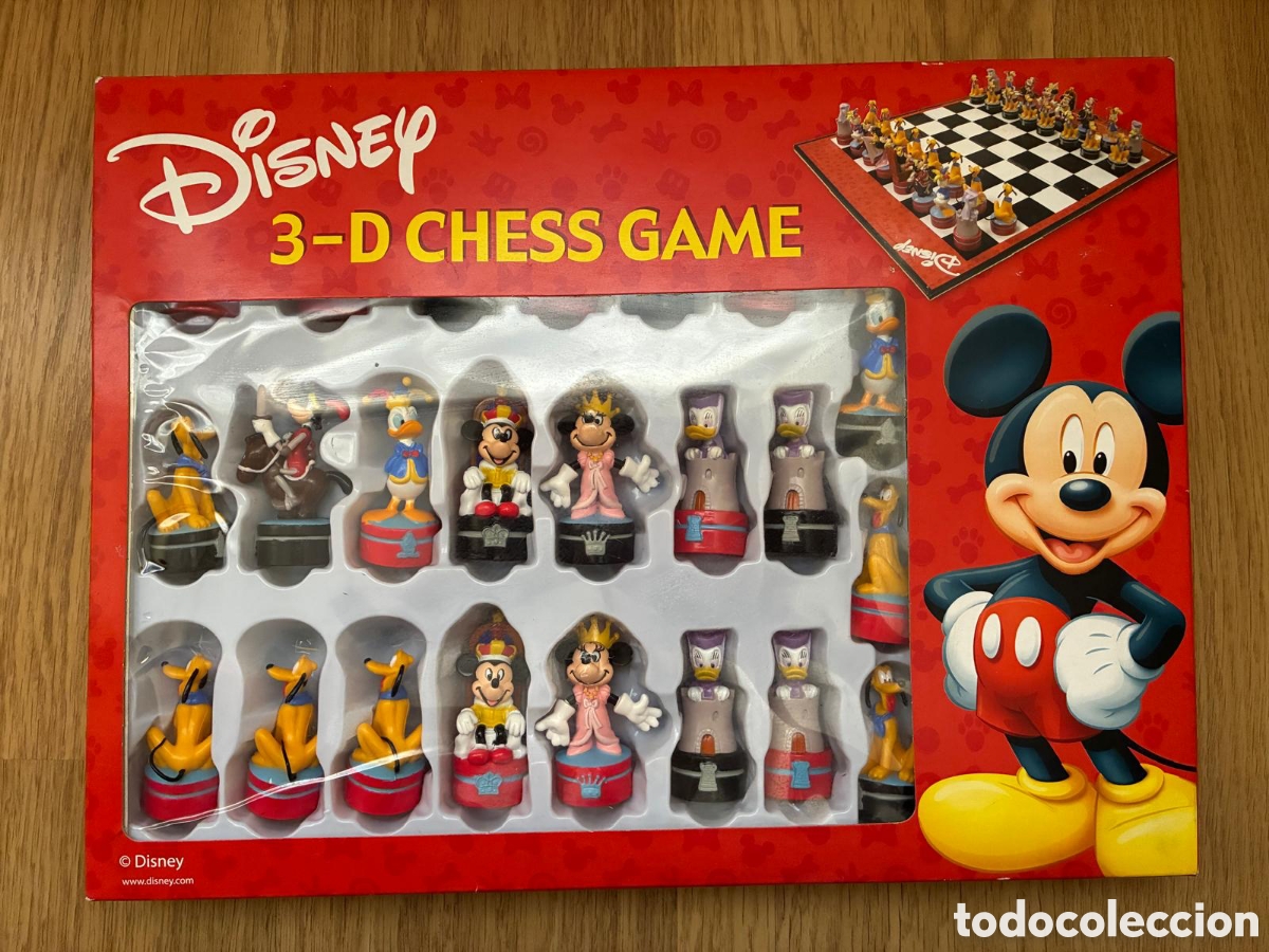 Juegos de mesa: Ajedrez 3D personajes Disney - Foto 2