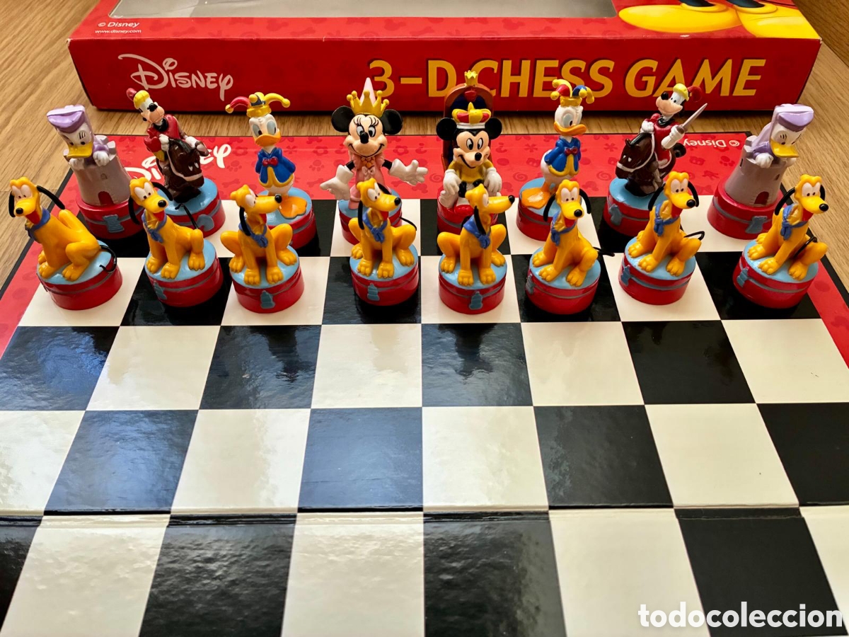 Juegos de mesa: Ajedrez 3D personajes Disney - Foto 6