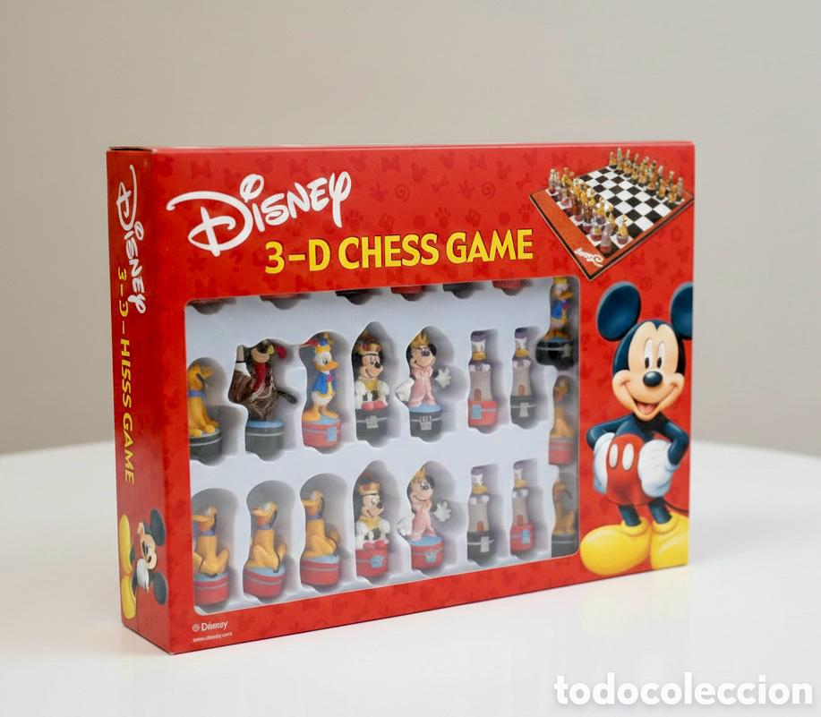 Juegos de mesa: Ajedrez 3D personajes Disney - Foto 1