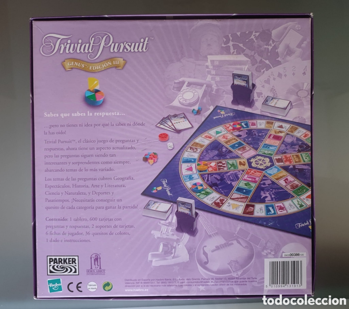 Juegos de mesa: Trivial Pursuit Genus Edici&oacute;n III - Foto 5