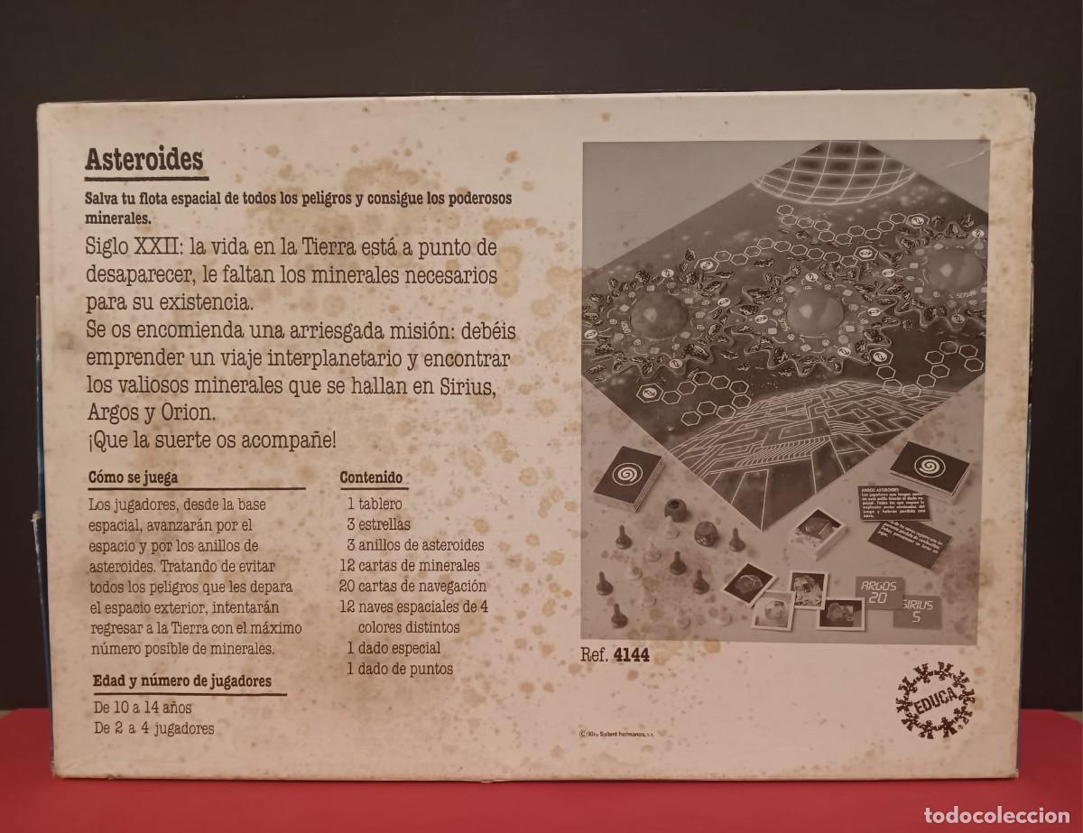 Juegos de mesa: JUEGO DE MESA ASTEROIDES DE EDUCA COMPLETO - Foto 7