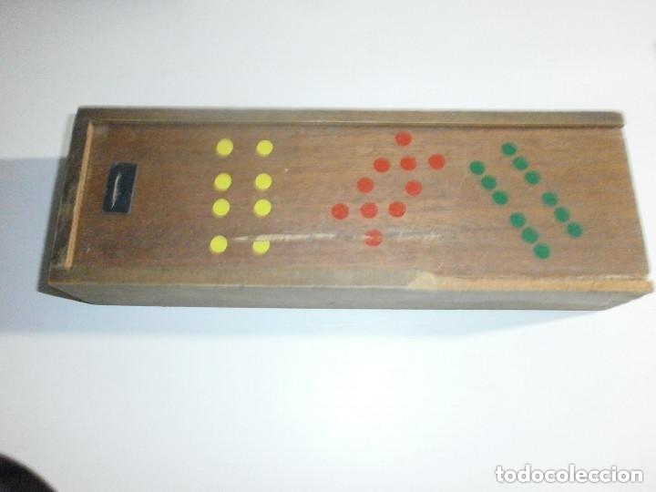 Juegos de mesa: Juego de domino de madera, original. - Foto 1