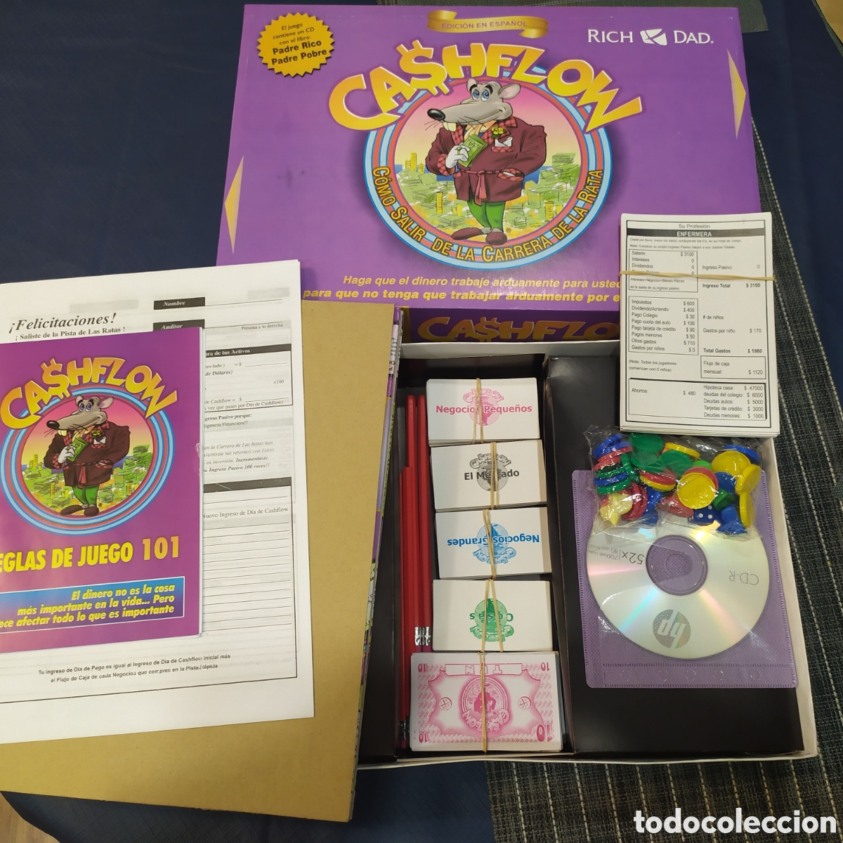 Juegos de mesa: Cashflow 101 espa&ntilde;ol - Foto 3