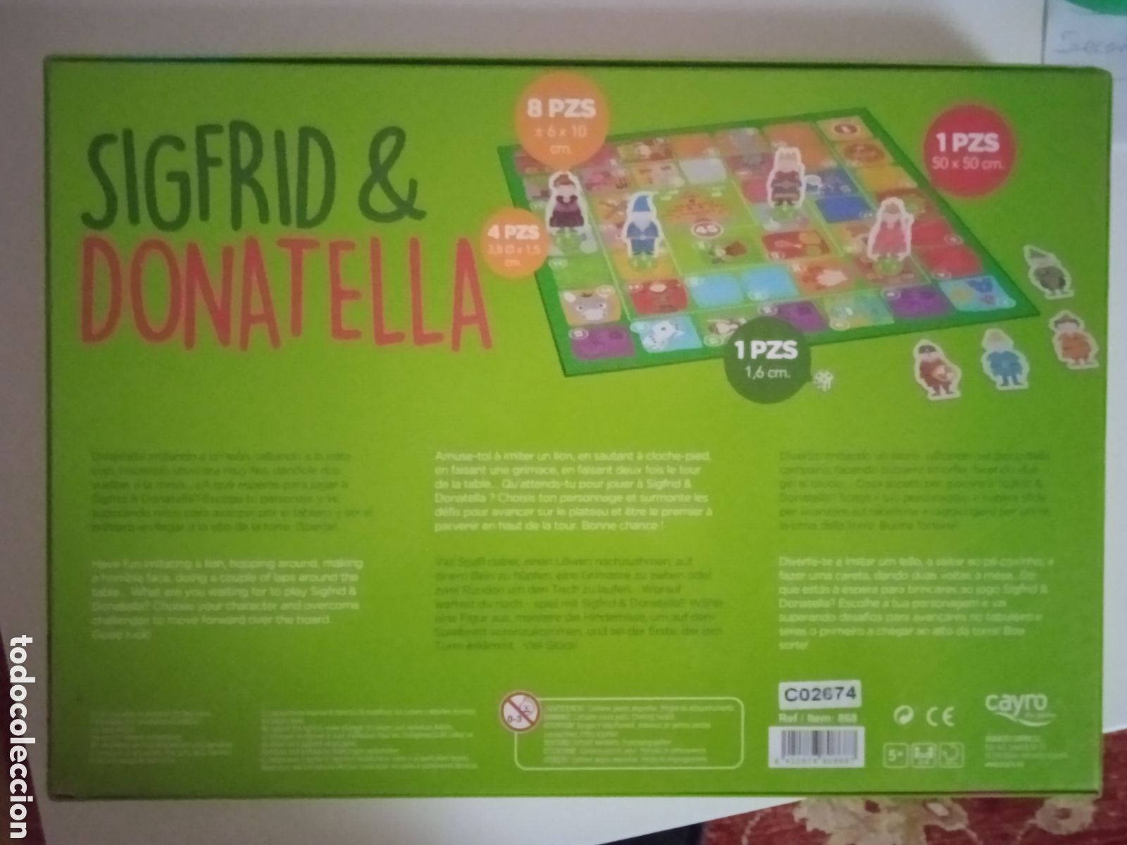 Juegos de mesa: JUEGO SIGFRID Y DONATELLA DE CAYRO NUEVO - Foto 4