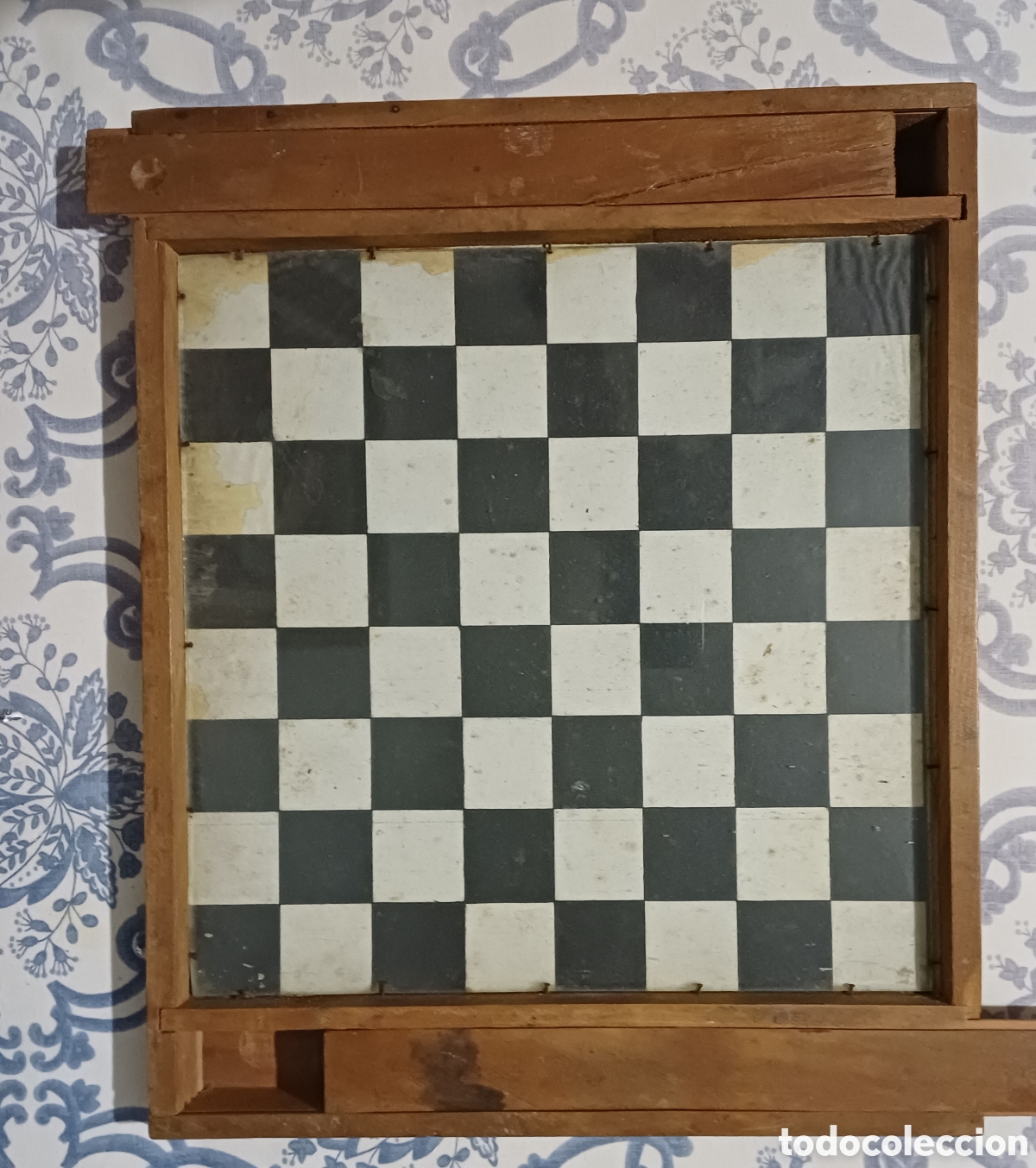 Juegos de mesa: Juego de parchis y damas antiguo - Foto 3