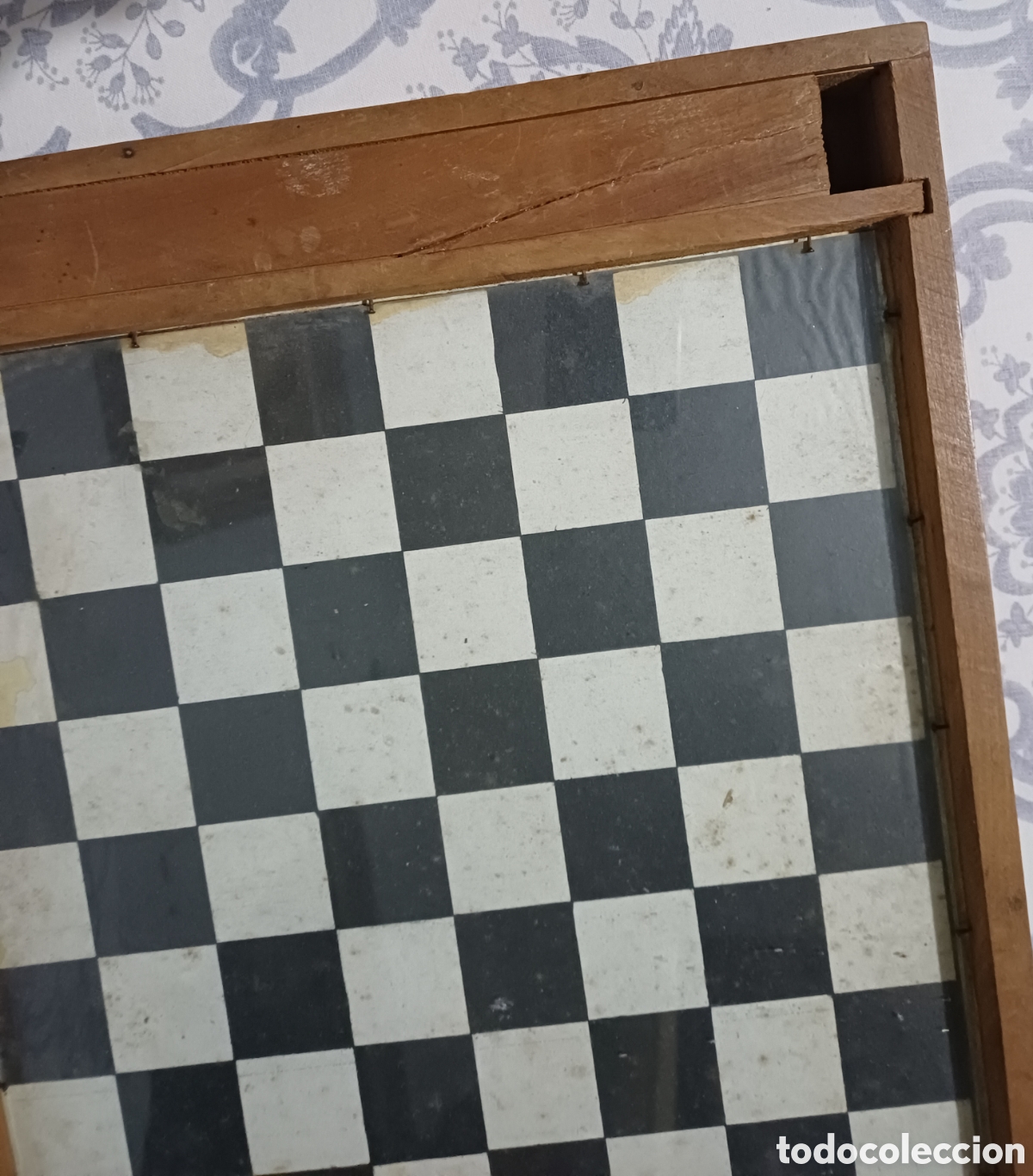 Juegos de mesa: Juego de parchis y damas antiguo - Foto 4