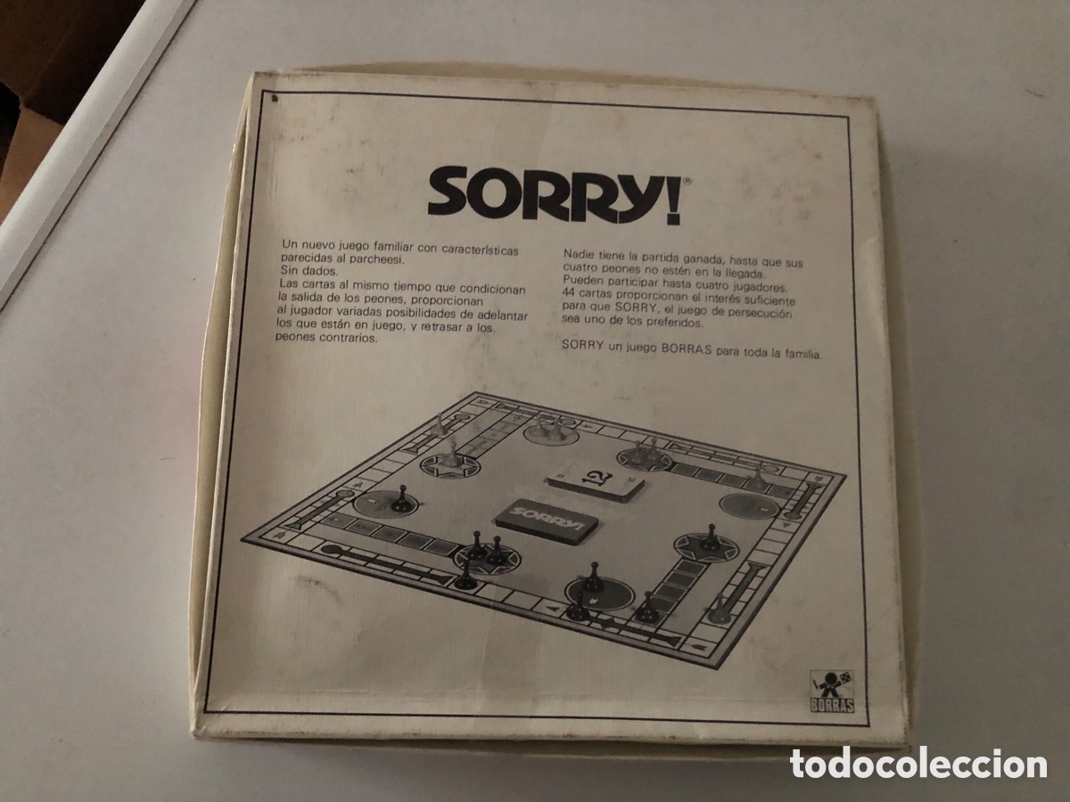 Juegos de mesa: Sorry El Juego De Persecucion Borras - Foto 4