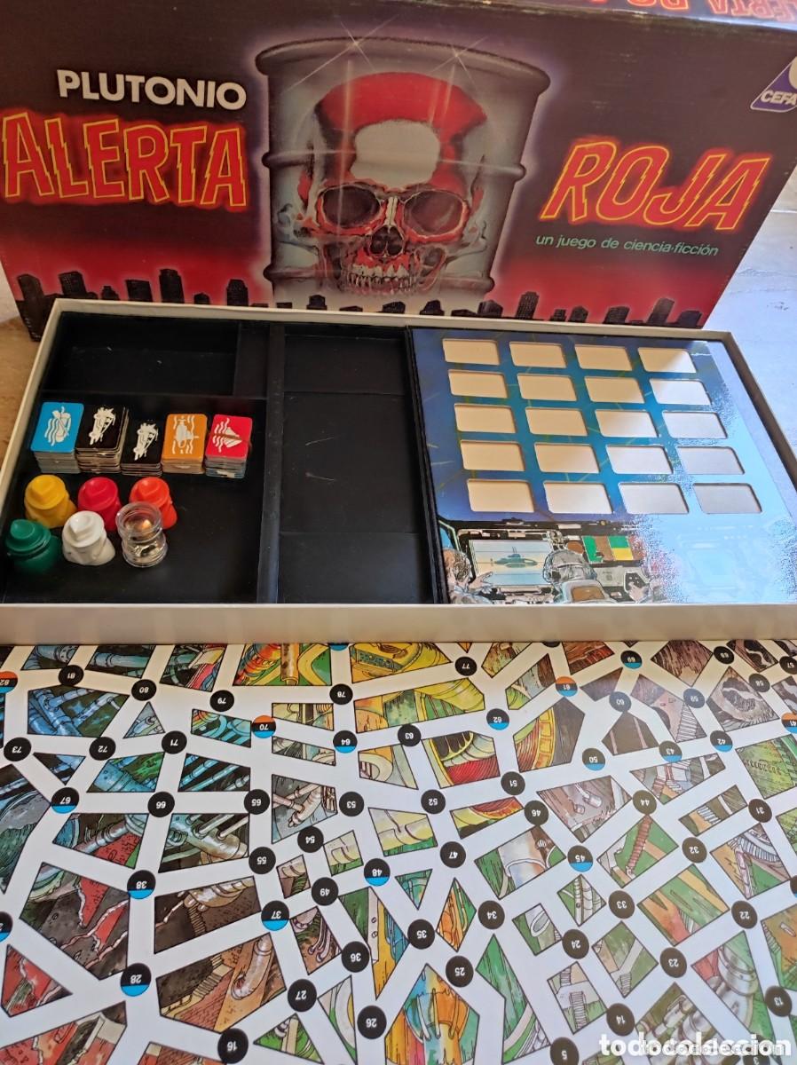 Juegos de mesa: Antiguo juego alerta roja de cefa completo - Foto 1