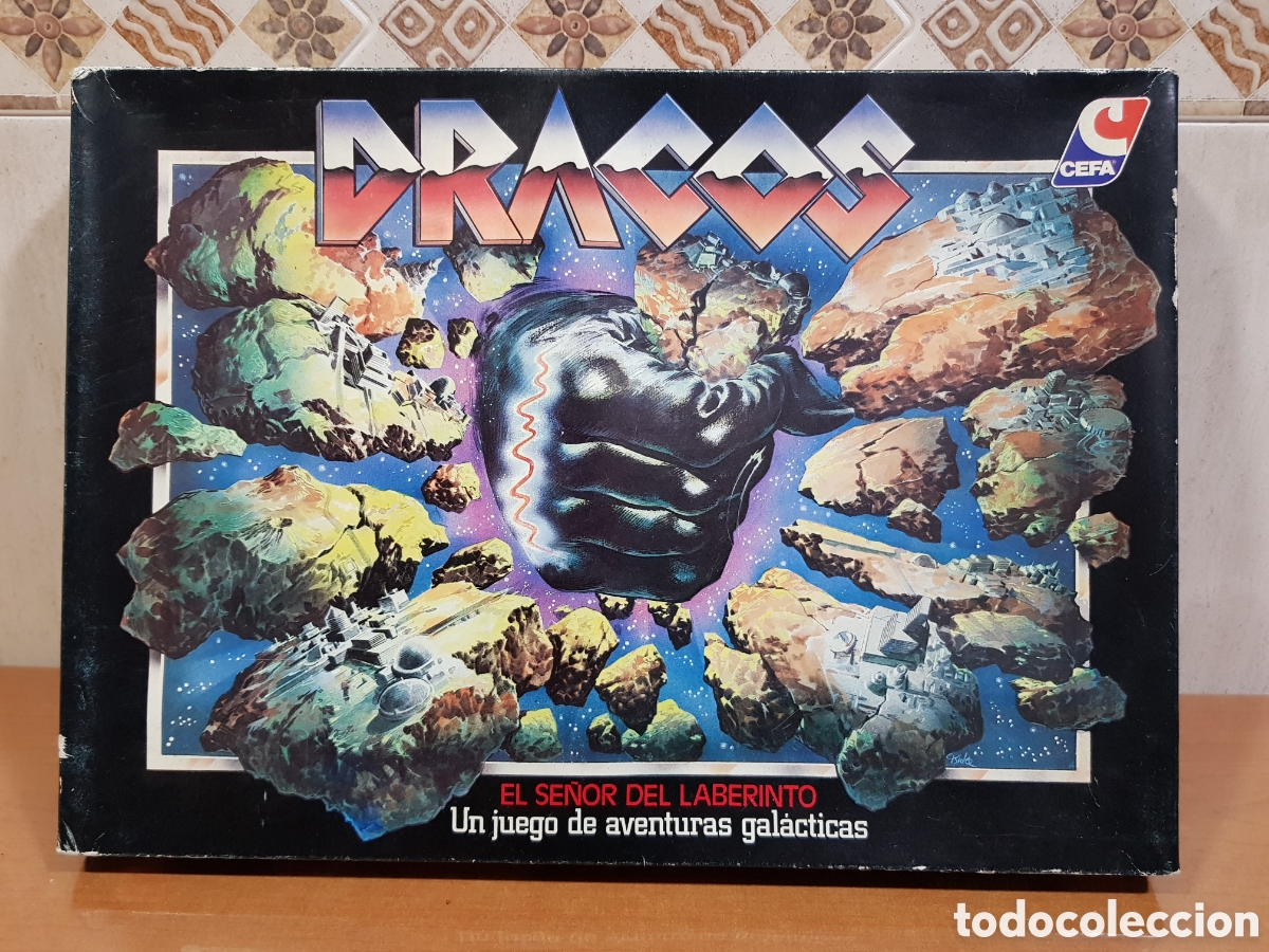 Juegos de mesa: DRACOS, EL SE&Ntilde;OR DEL LABERINTO. CEFA. REF NR.14-6501. - Foto 2