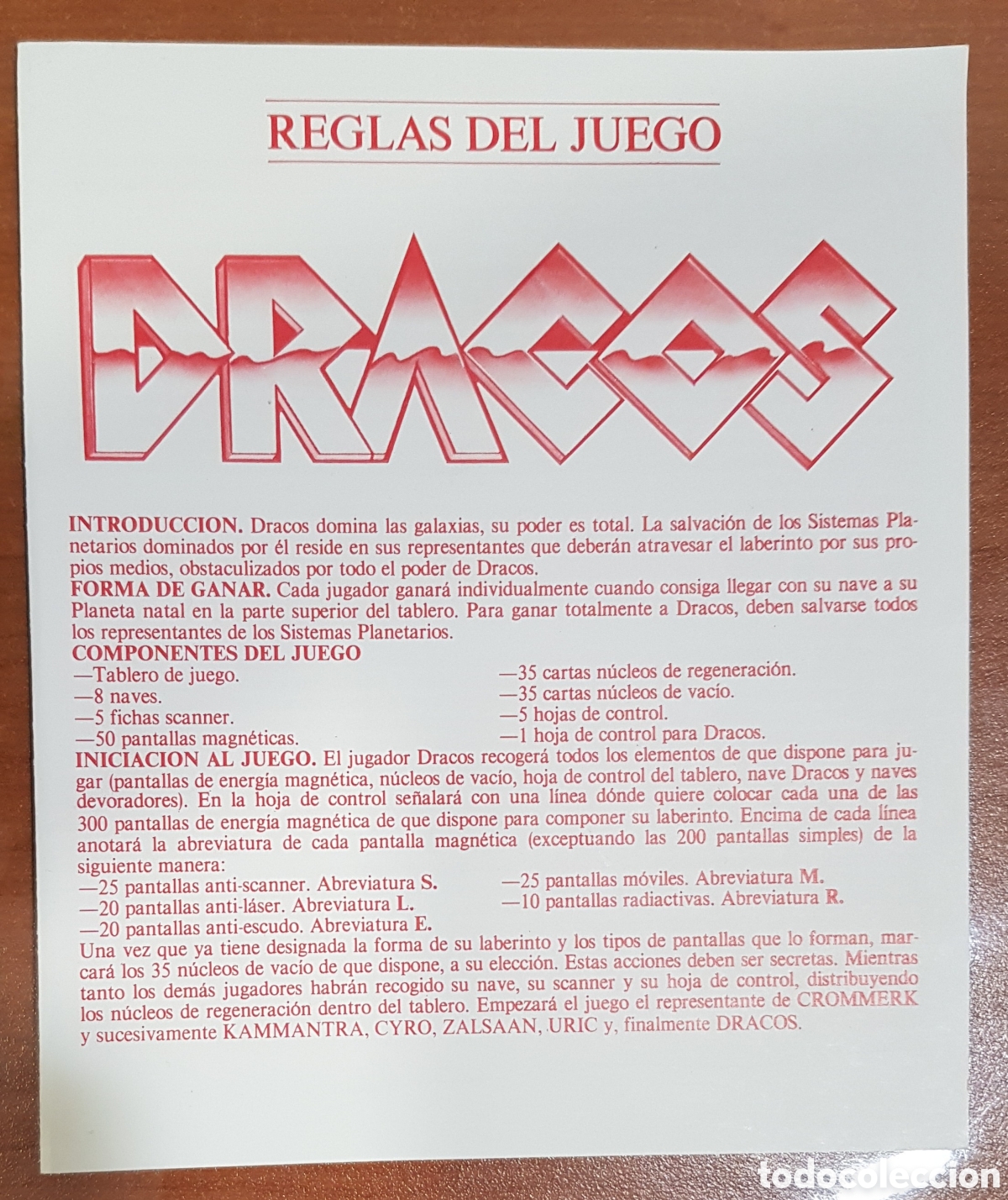Juegos de mesa: DRACOS, EL SE&Ntilde;OR DEL LABERINTO. CEFA. REF NR.14-6501. - Foto 6