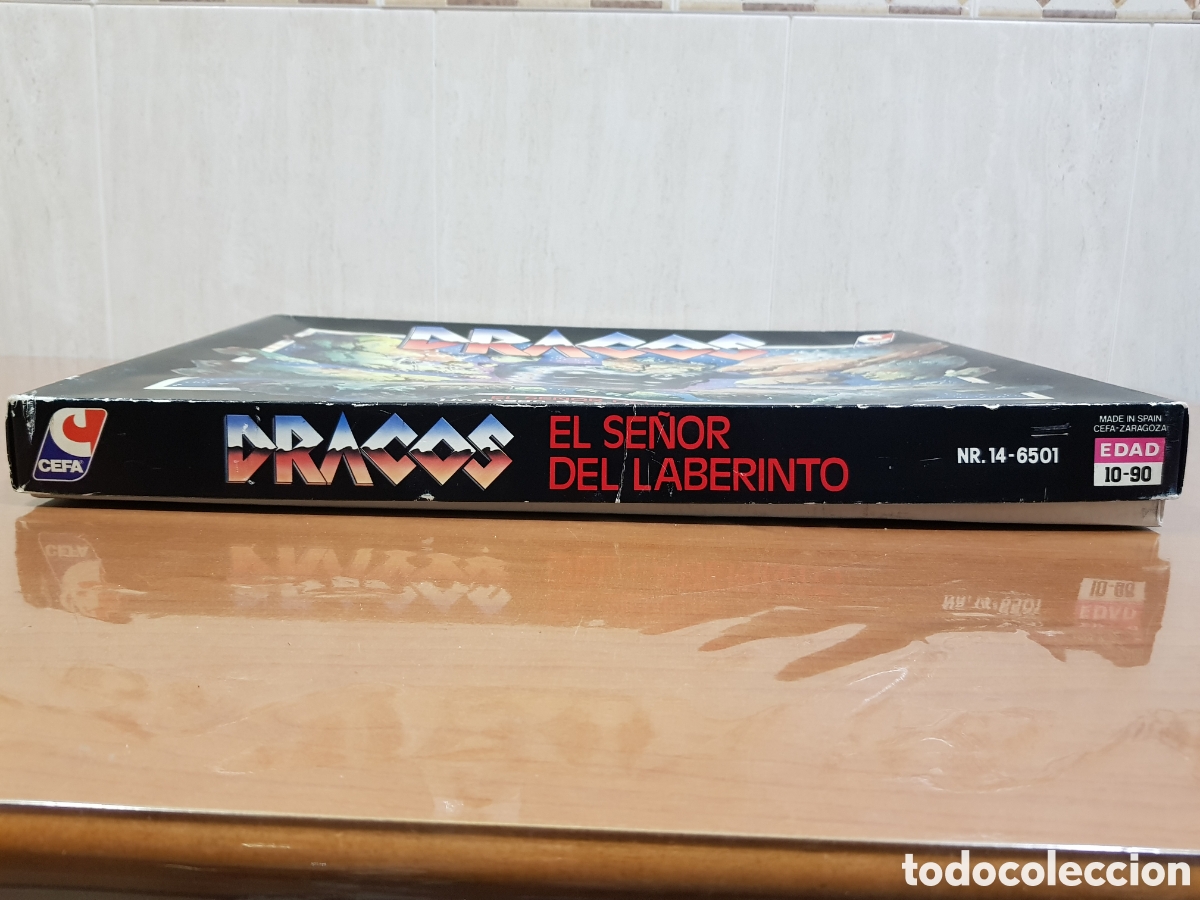 Juegos de mesa: DRACOS, EL SE&Ntilde;OR DEL LABERINTO. CEFA. REF NR.14-6501. - Foto 25
