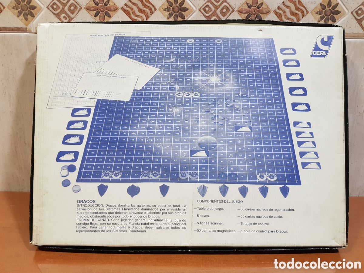 Juegos de mesa: DRACOS, EL SE&Ntilde;OR DEL LABERINTO. CEFA. REF NR.14-6501. - Foto 26