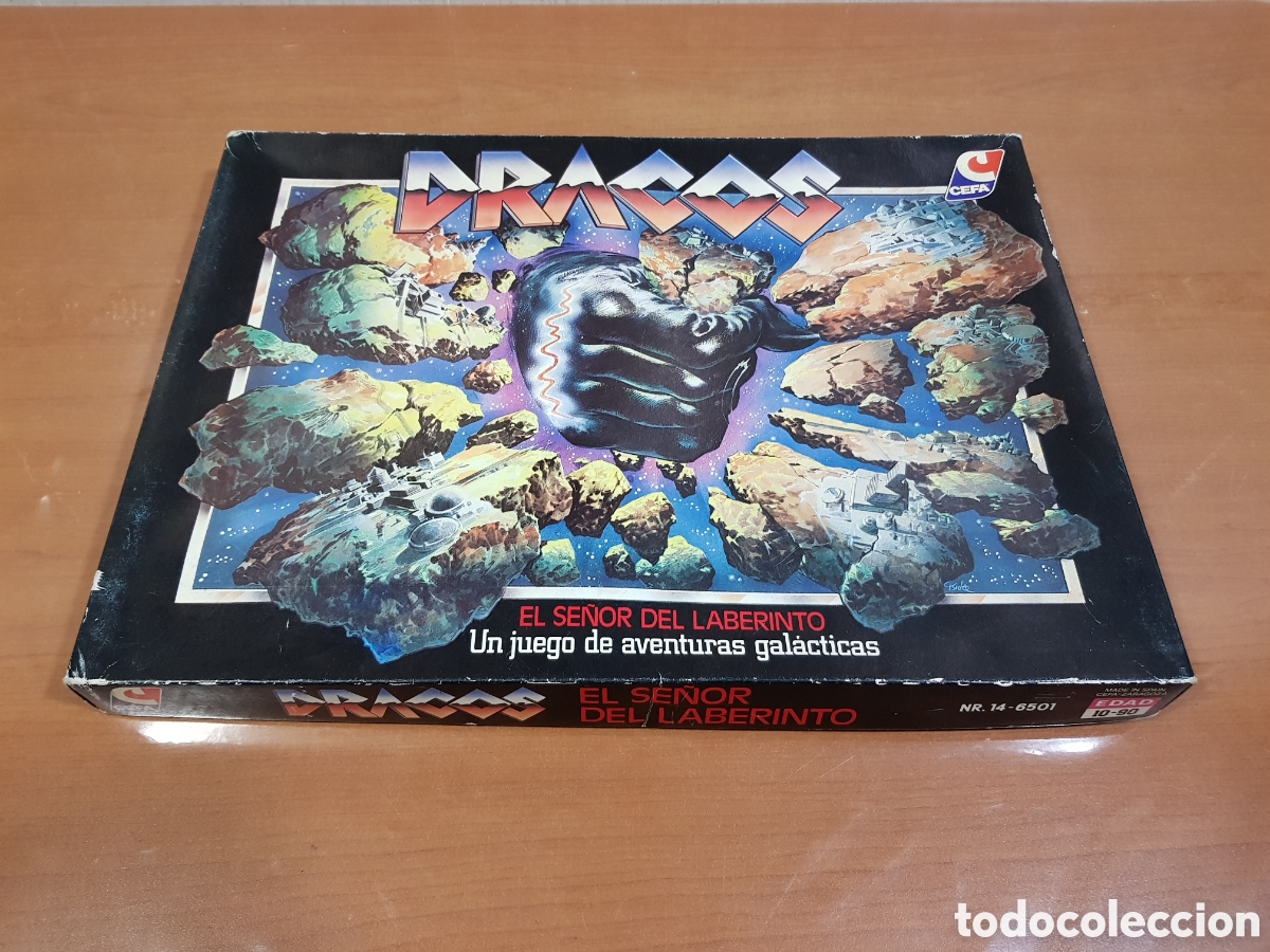 Juegos de mesa: DRACOS, EL SE&Ntilde;OR DEL LABERINTO. CEFA. REF NR.14-6501. - Foto 1