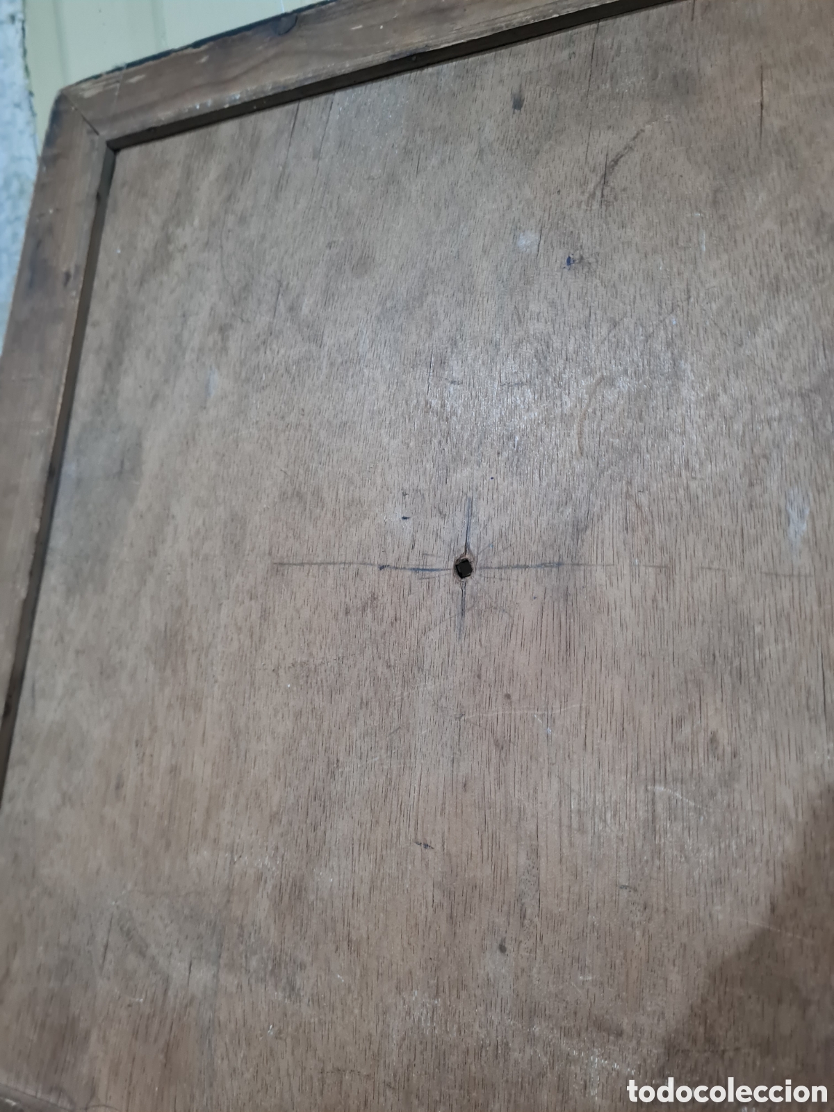 Juegos de mesa: Antiguo parch&iacute;s de chapa y madera - Foto 7