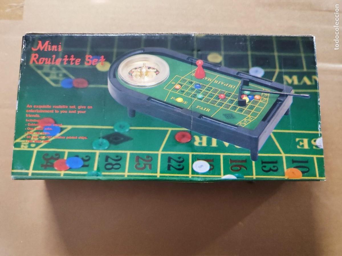 Juegos de mesa: MINI MESA DE RULETA. - Foto 1