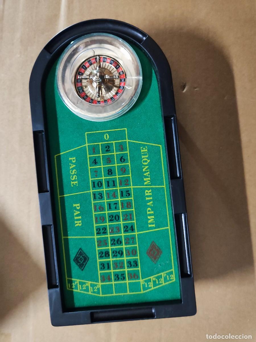 Juegos de mesa: MINI MESA DE RULETA. - Foto 3