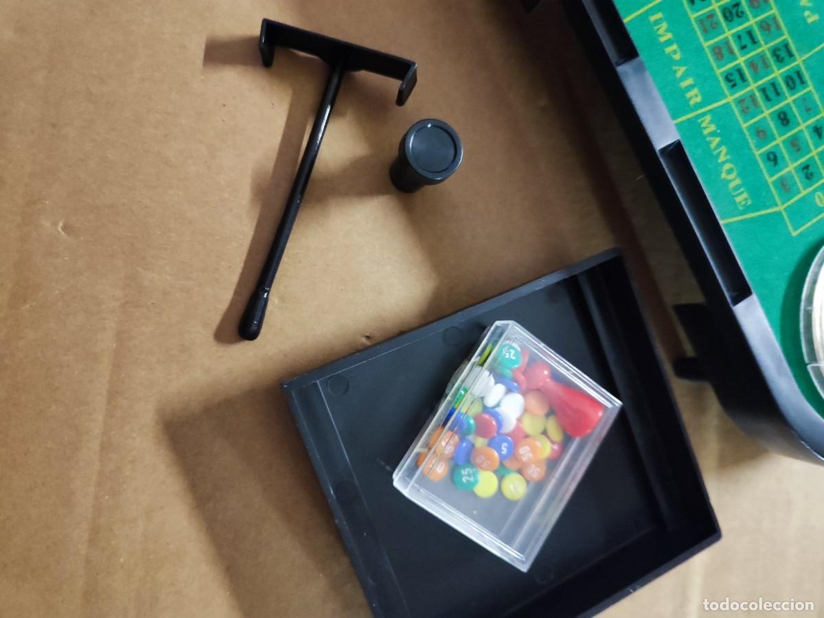 Juegos de mesa: MINI MESA DE RULETA. - Foto 6