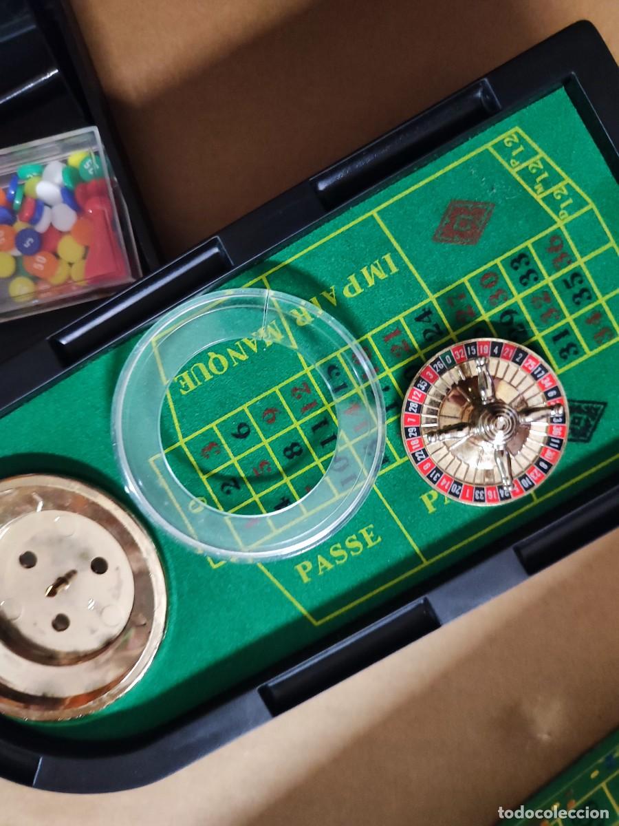 Juegos de mesa: MINI MESA DE RULETA. - Foto 7