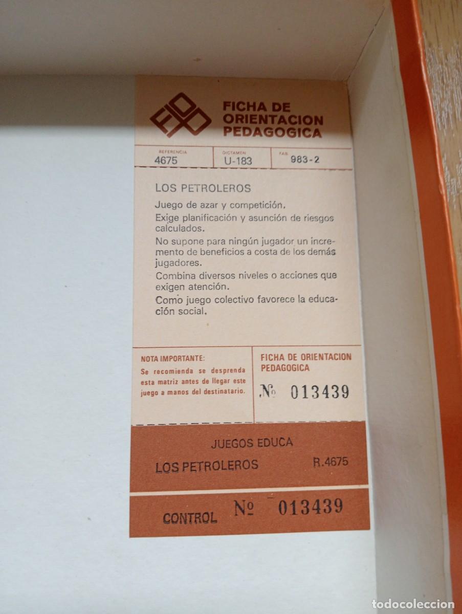 Juegos de mesa: JUEGO DE MESA LOS PETROLEROS DE EDUCA PRECINTADO - Foto 3