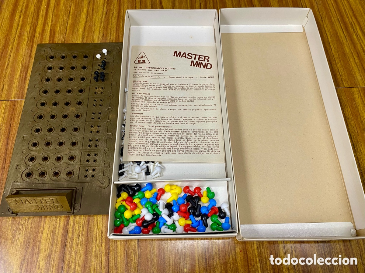 Juegos de mesa: Juego de mesa Master Mind a&ntilde;o 1972 - Foto 2