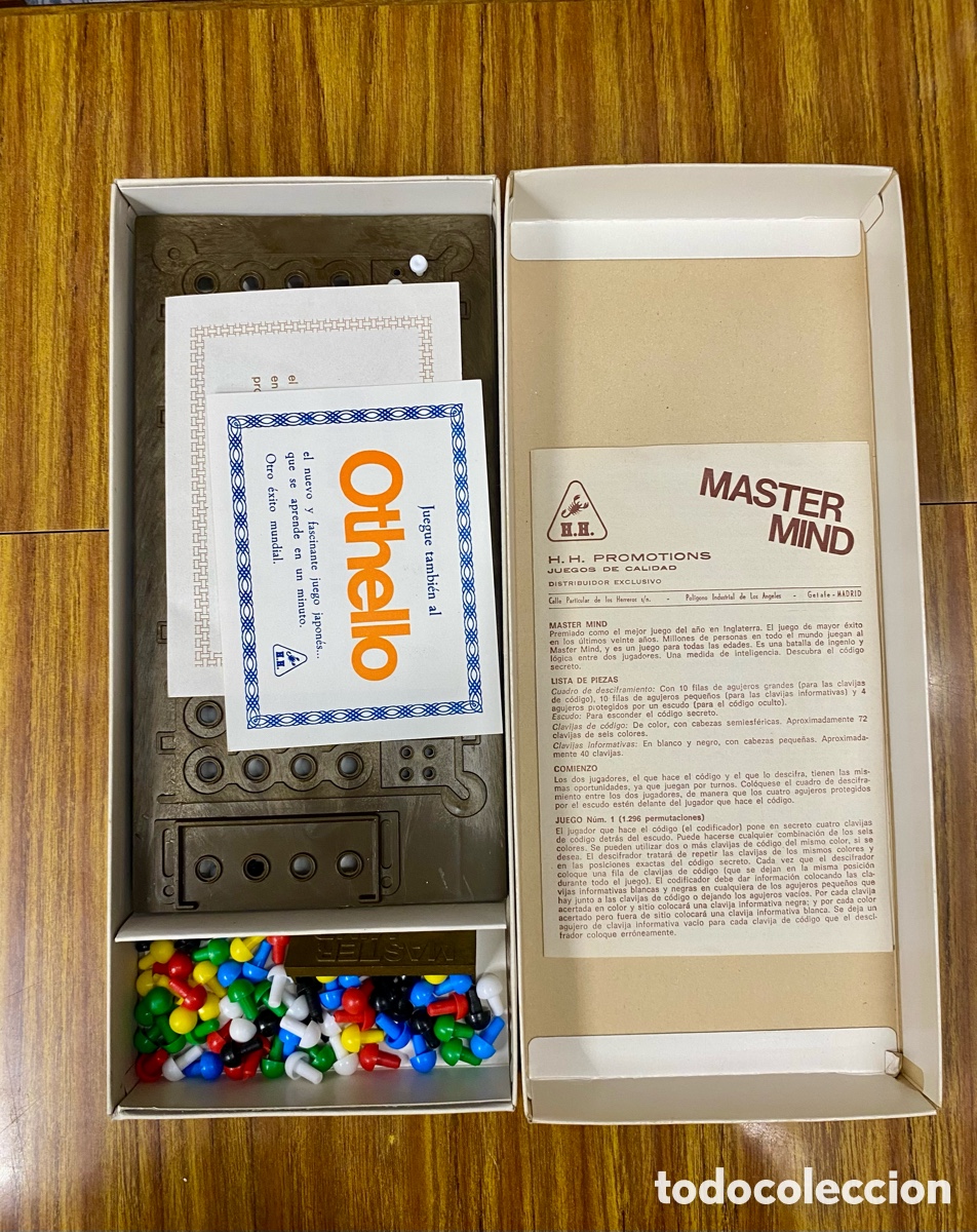 Juegos de mesa: Juego de mesa Master Mind a&ntilde;o 1972 - Foto 3