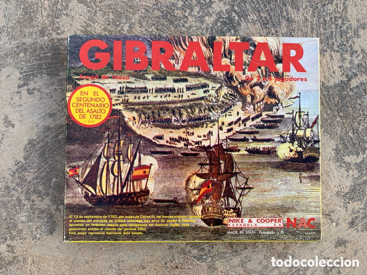 Giochi da tavolo: juego wargame GIBRALTAR de NAC - Troquelado