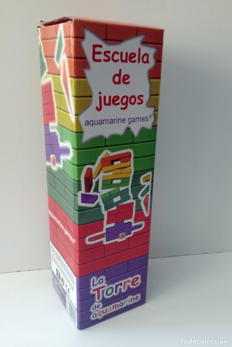 Juegos de mesa: JUEGO TORRE DE PIEZAS DE MADERA - Foto 1