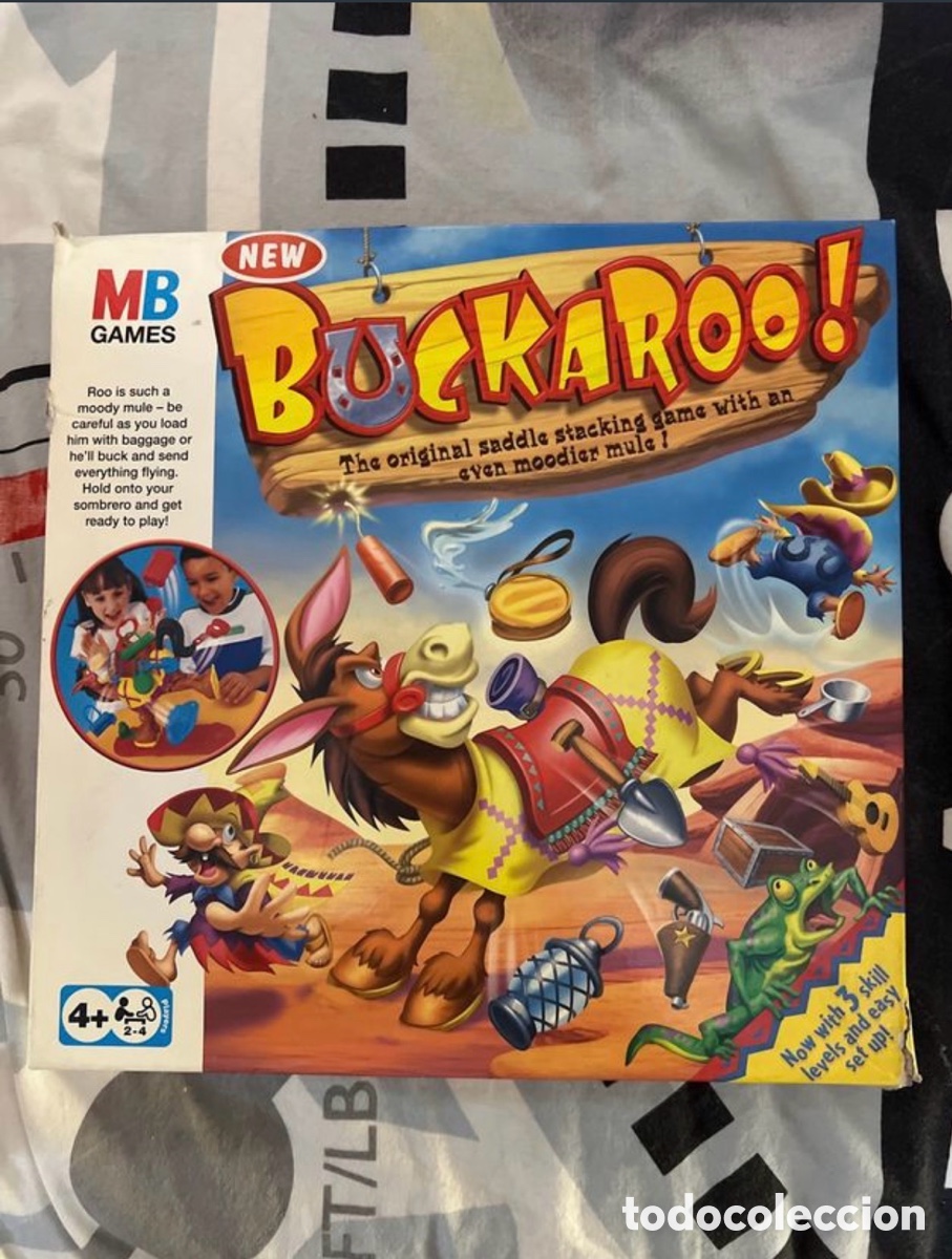 Juegos de mesa: BUCKAROO, burro juego de mesa - Foto 1