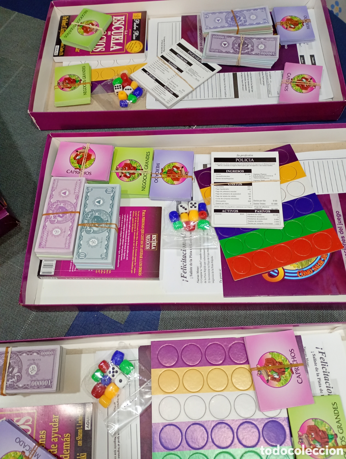 Juegos de mesa: Pack cashflow101 juego - Foto 5