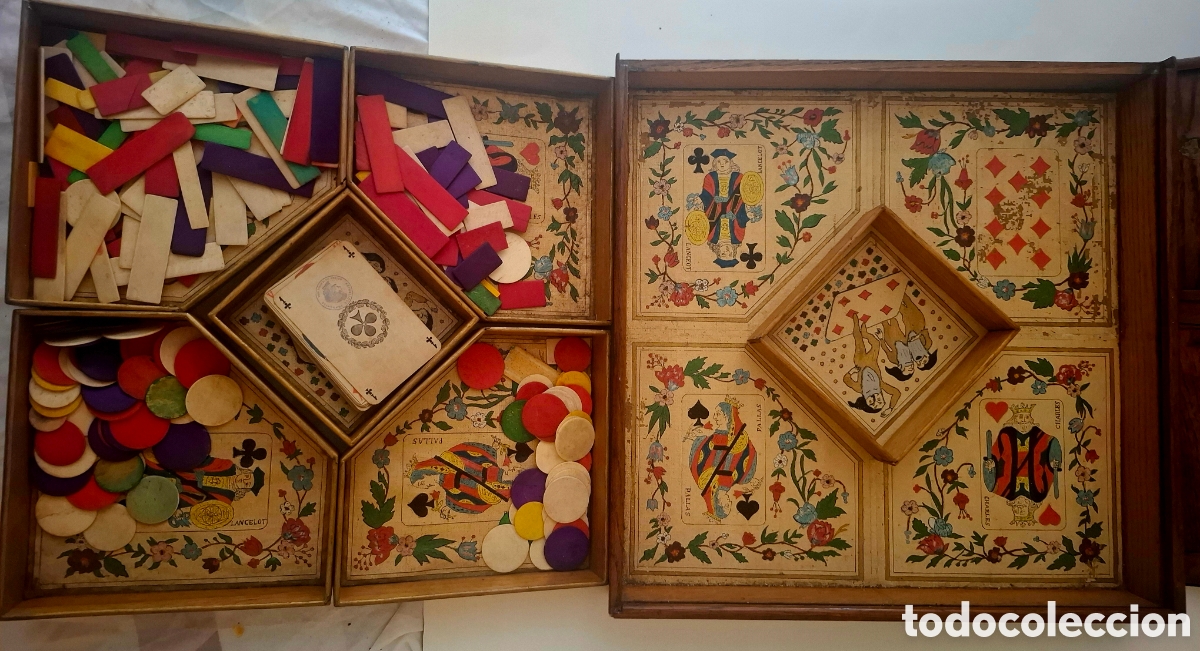Juegos de mesa: NAIN JAUNE SIGLO XIX - Foto 3