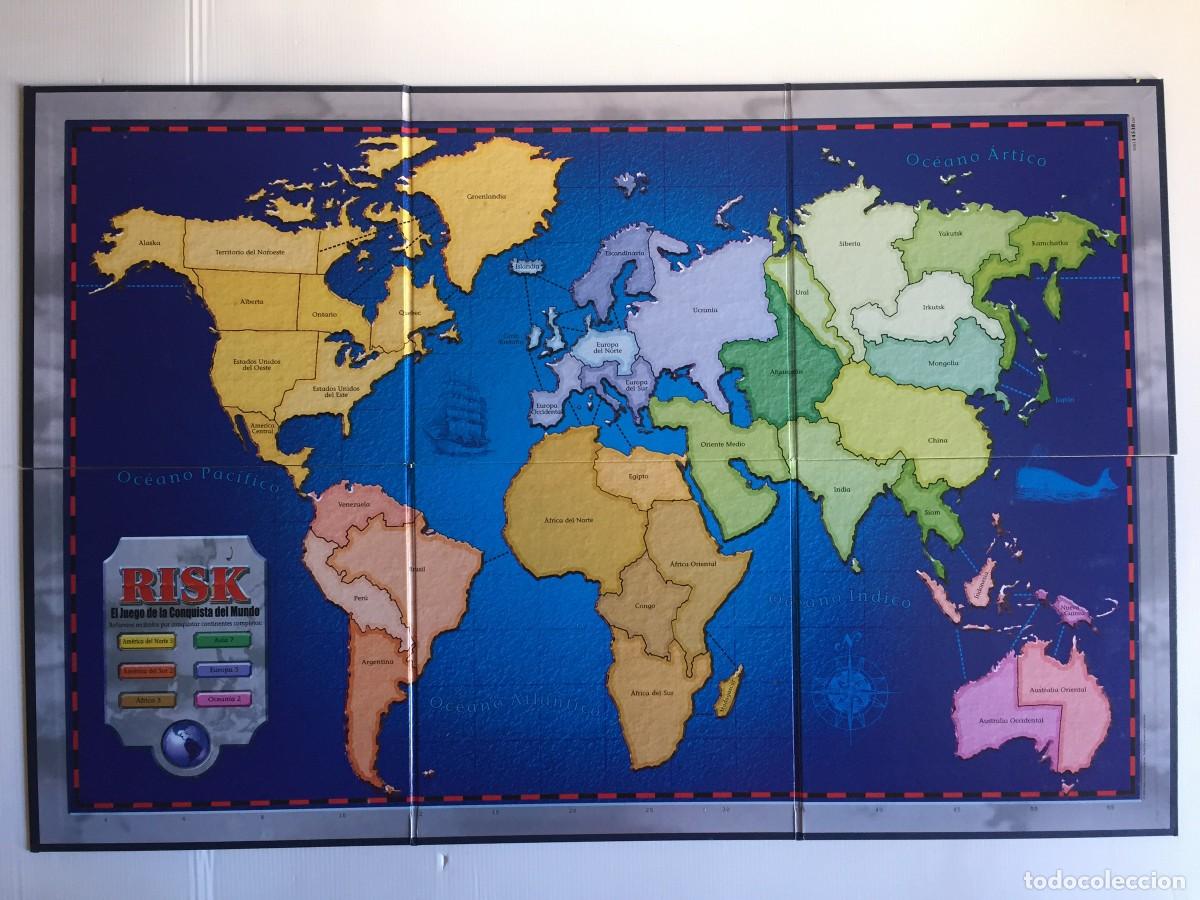 Juegos de mesa: Juego de mesa RISK Hasbro 2000 - Foto 3