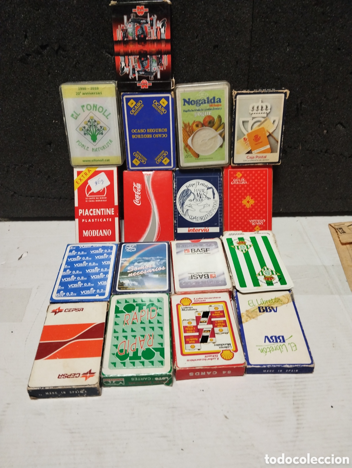Juegos de mesa: 17 barajas de cartas publicitarias - Foto 2