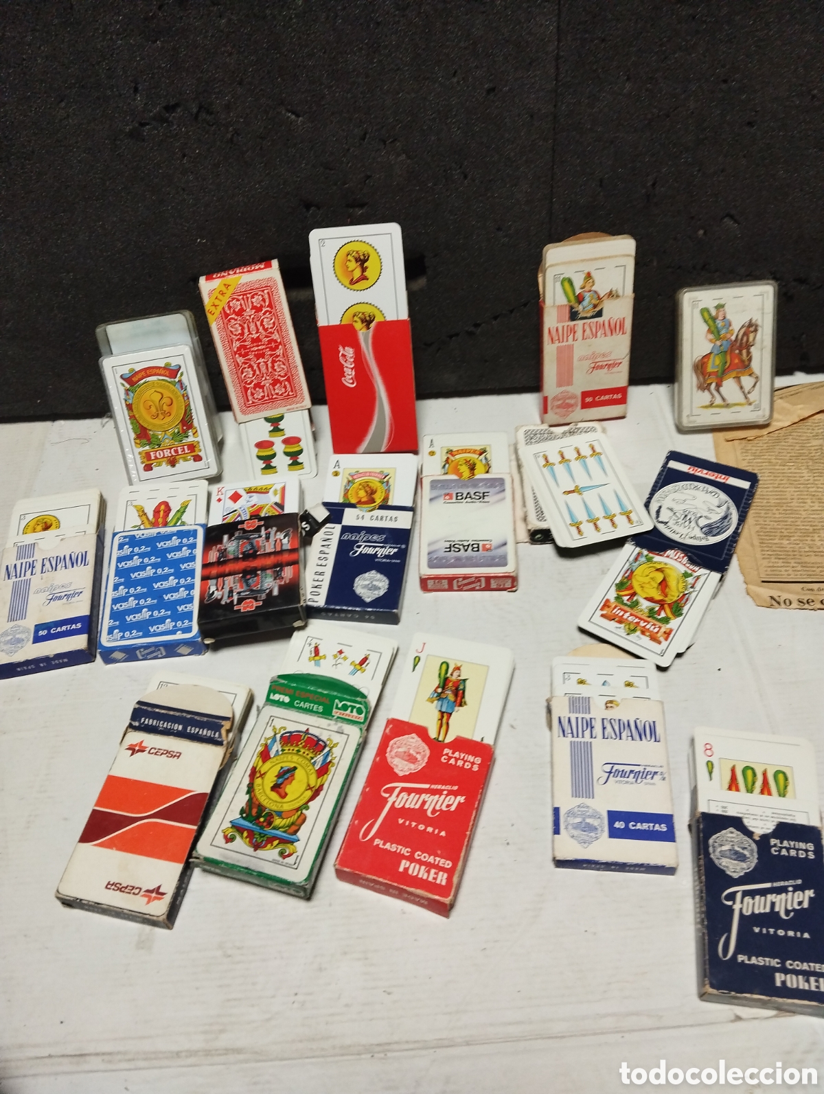Juegos de mesa: 17 barajas de cartas publicitarias - Foto 3
