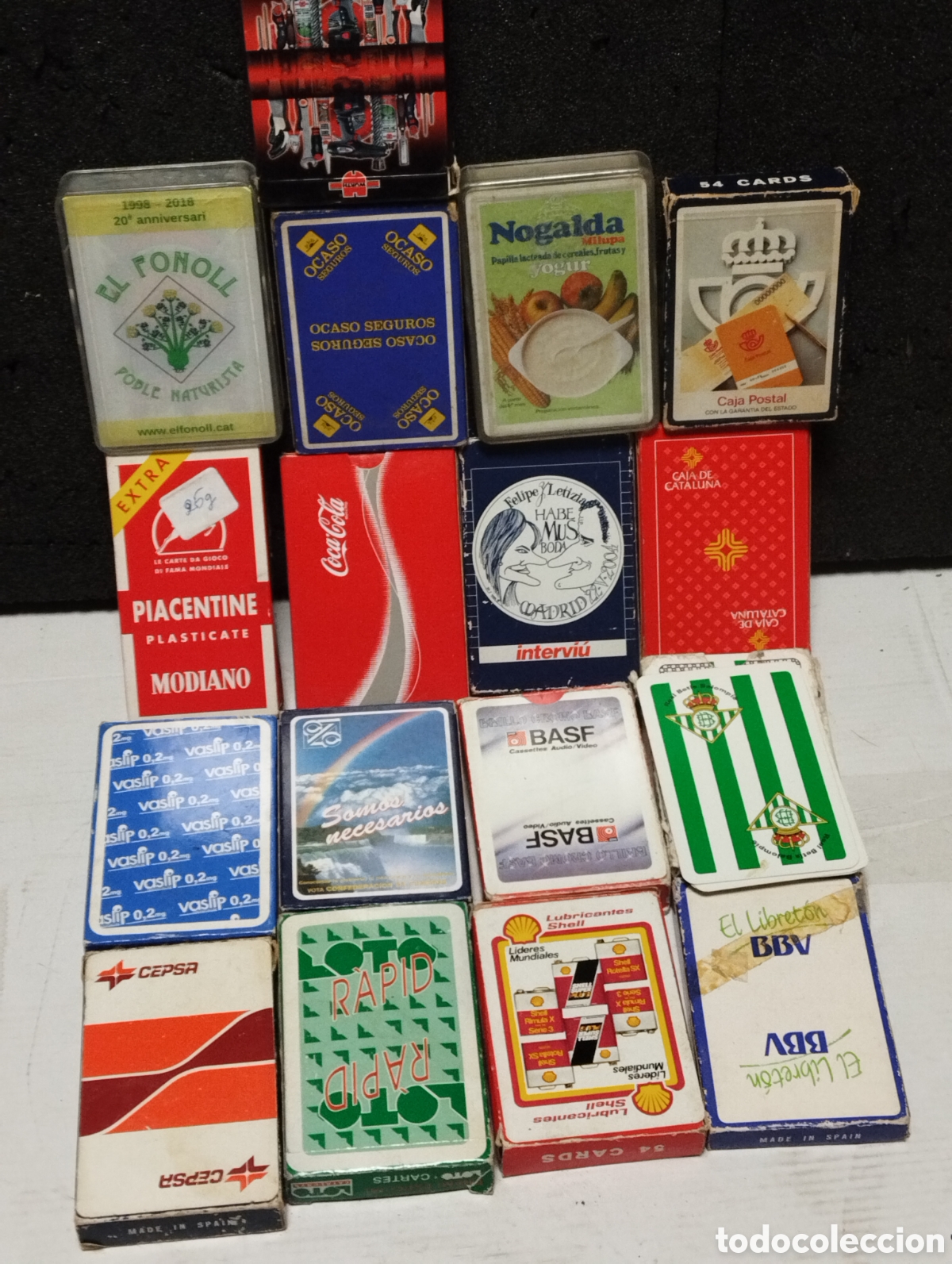 Juegos de mesa: 17 barajas de cartas publicitarias - Foto 1