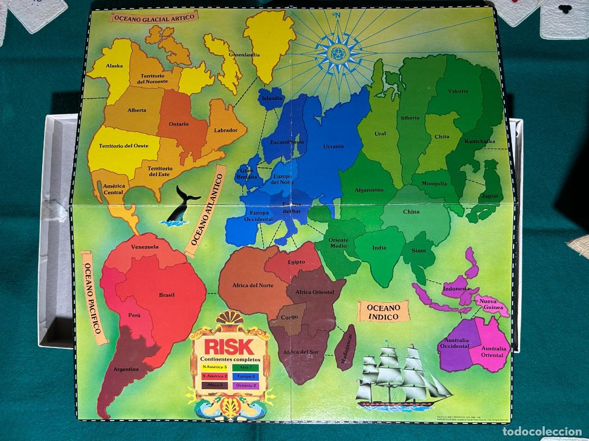 Juegos de mesa: RISK Juegos BORRAS Ref 8706 1987 - Foto 4