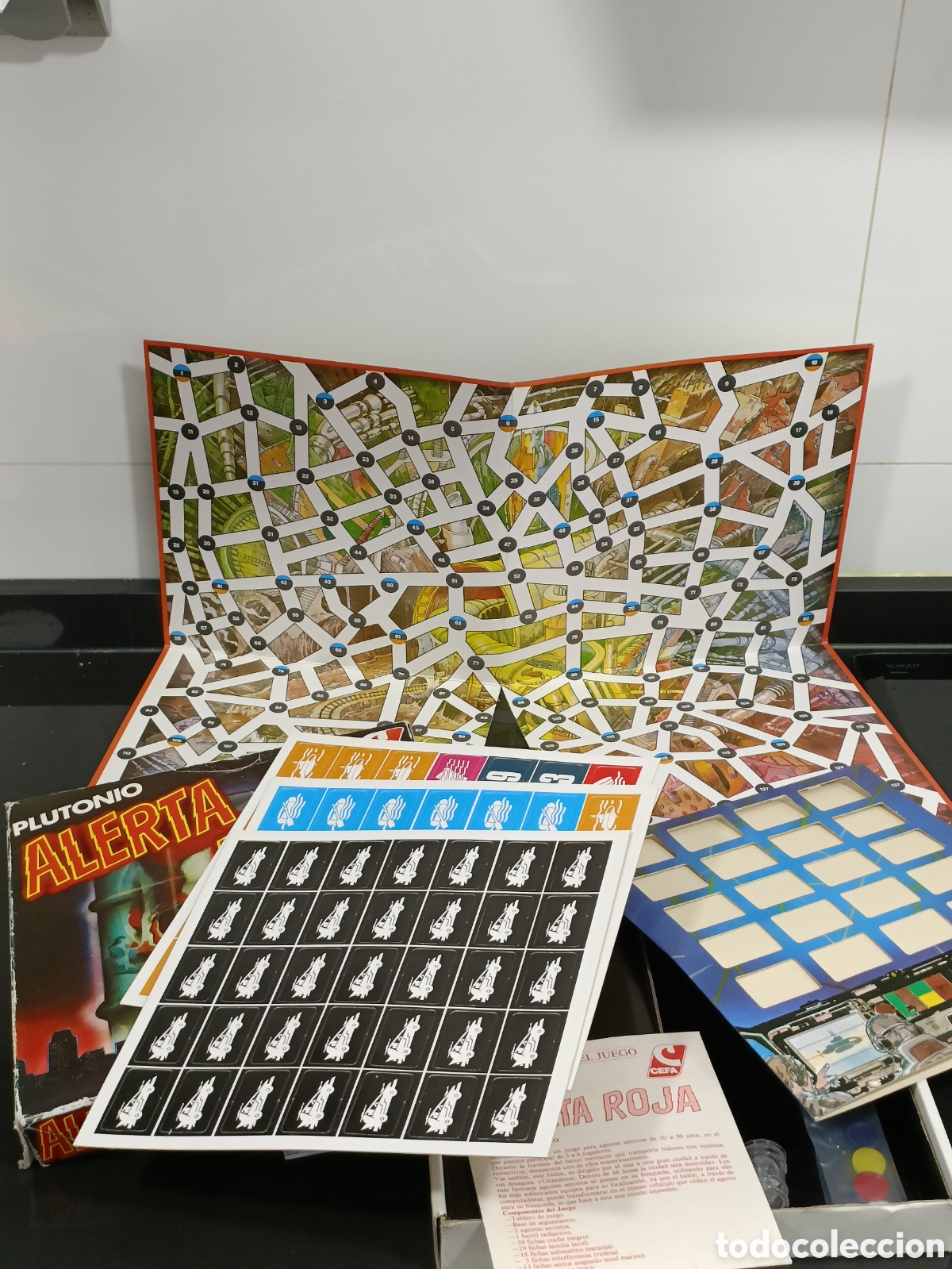 Juegos de mesa: Vintage CEFA Plutonio Alerta roja - Foto 2