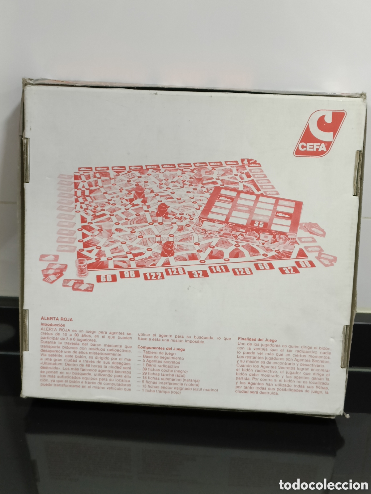 Juegos de mesa: Vintage CEFA Plutonio Alerta roja - Foto 3
