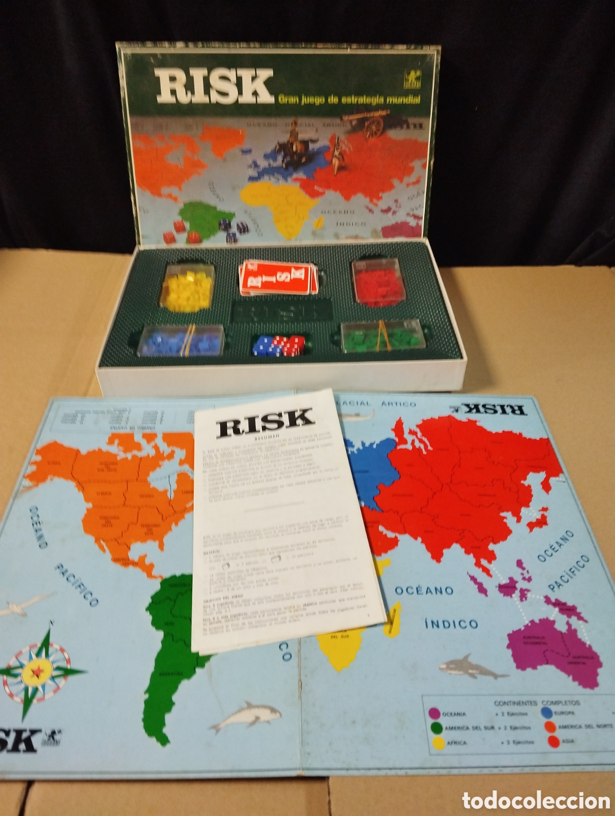 Juegos de mesa: Antiguo juego de Risk - Foto 2