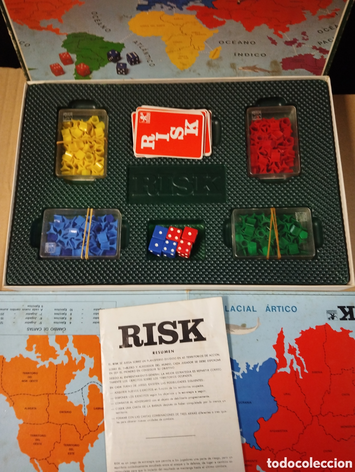 Juegos de mesa: Antiguo juego de Risk - Foto 3