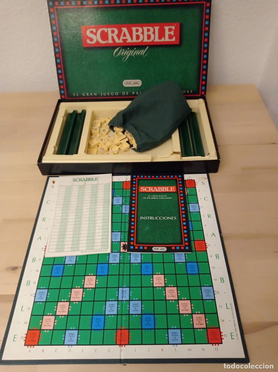 Juegos de mesa: SCRABBLE - JUEGO DE PALABRAS CRUZADAS - COMPLETO - Foto 1