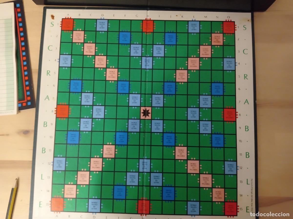Juegos de mesa: SCRABBLE - JUEGO DE PALABRAS CRUZADAS - COMPLETO - Foto 3