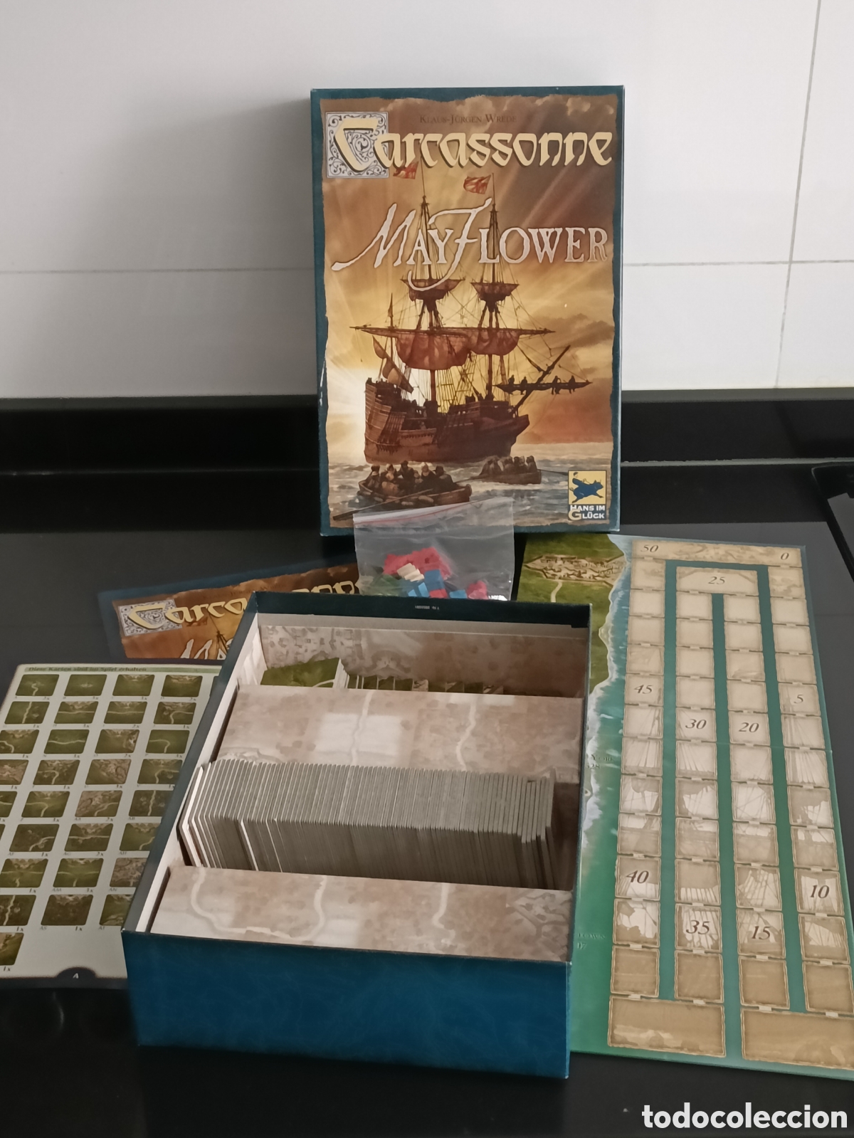 Juegos de mesa: Juego&nbsp;de mesa&nbsp;Carcassonne: Mayflower - Foto 2