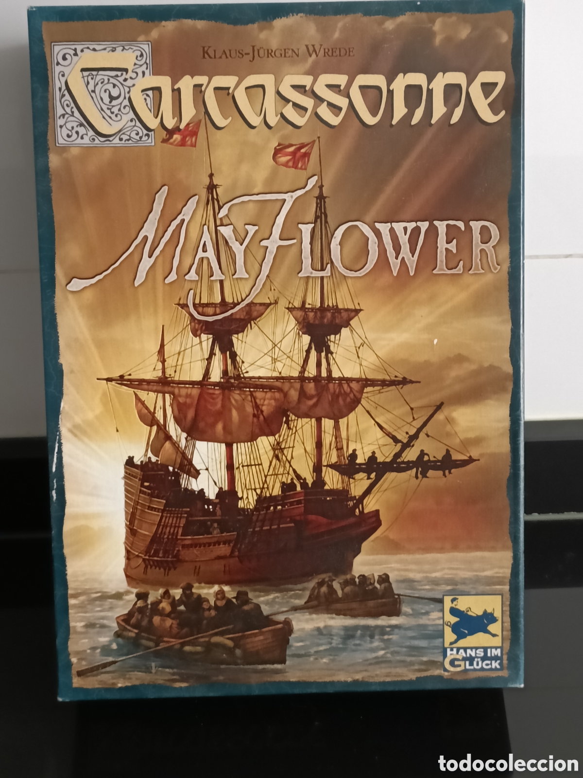 Juegos de mesa: Juego&nbsp;de mesa&nbsp;Carcassonne: Mayflower - Foto 1