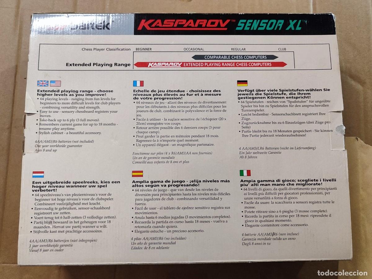 Juegos de mesa: AJEDREZ SENSOR XL KASPAROV - Foto 7