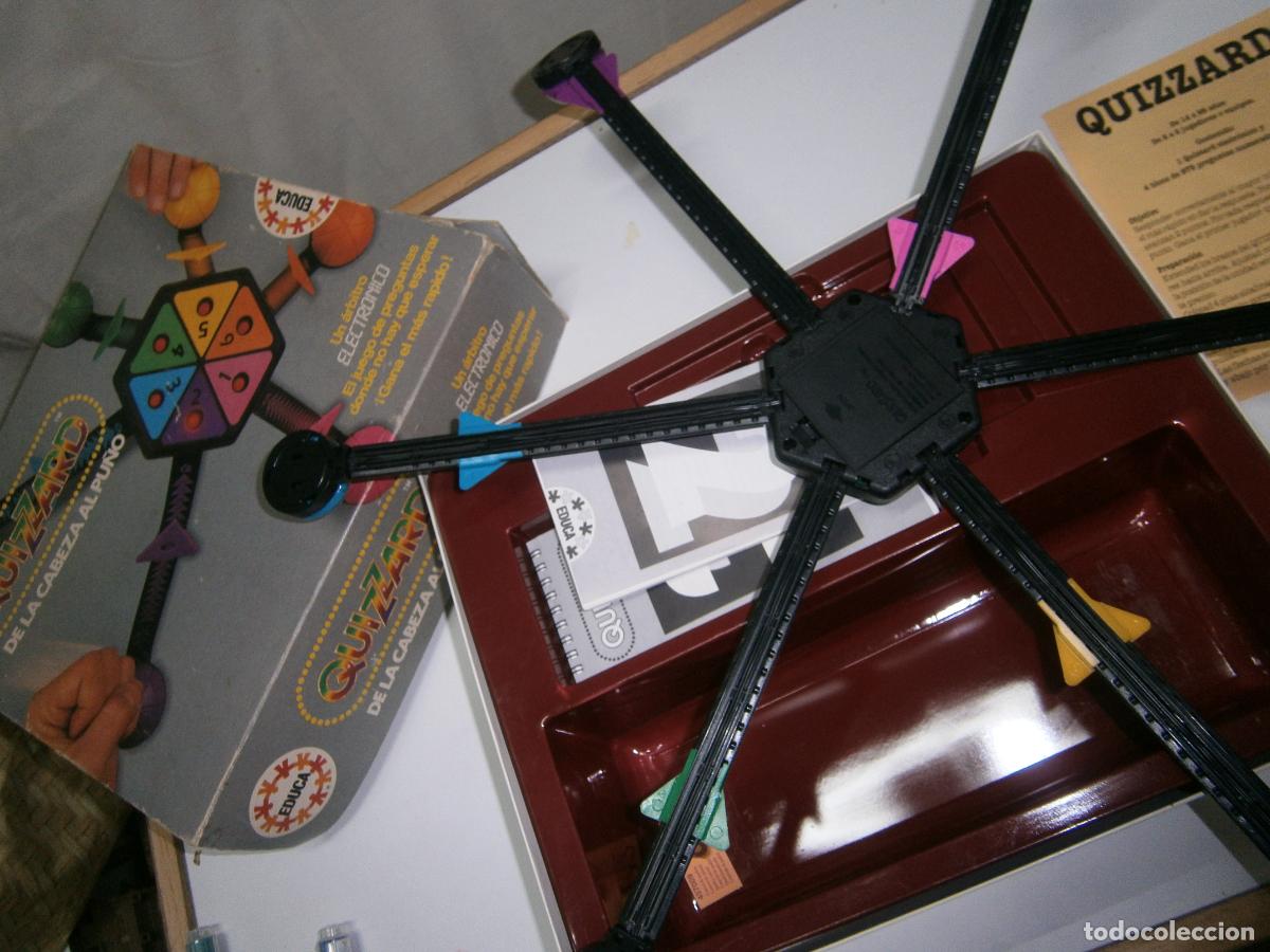 Juegos de mesa: ANTIGUO JUEGO DE MESA - QUIZZARD ELECTRONIC - Foto 5
