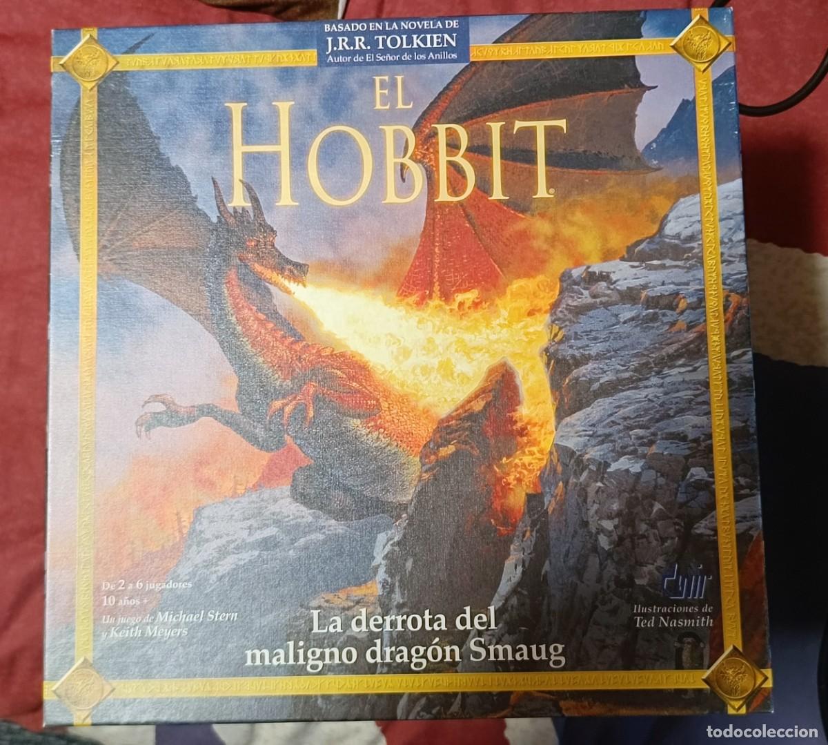 Juegos de mesa: Juego de mesa, EL HOBBIT, la derrota del maligno drag&oacute;n Smaug - Foto 1