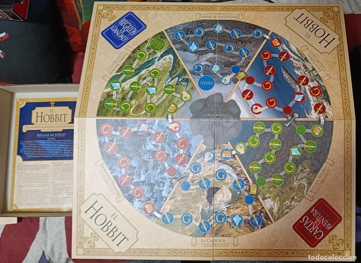 Juegos de mesa: Juego de mesa, EL HOBBIT, la derrota del maligno drag&oacute;n Smaug - Foto 3