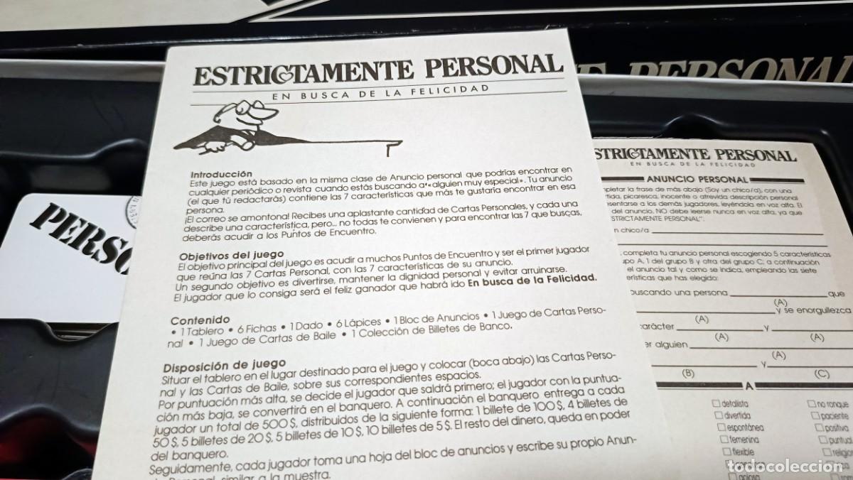 Juegos de mesa: Juego de mesa ESTRICTAMENTE PERSONAL - Foto 7