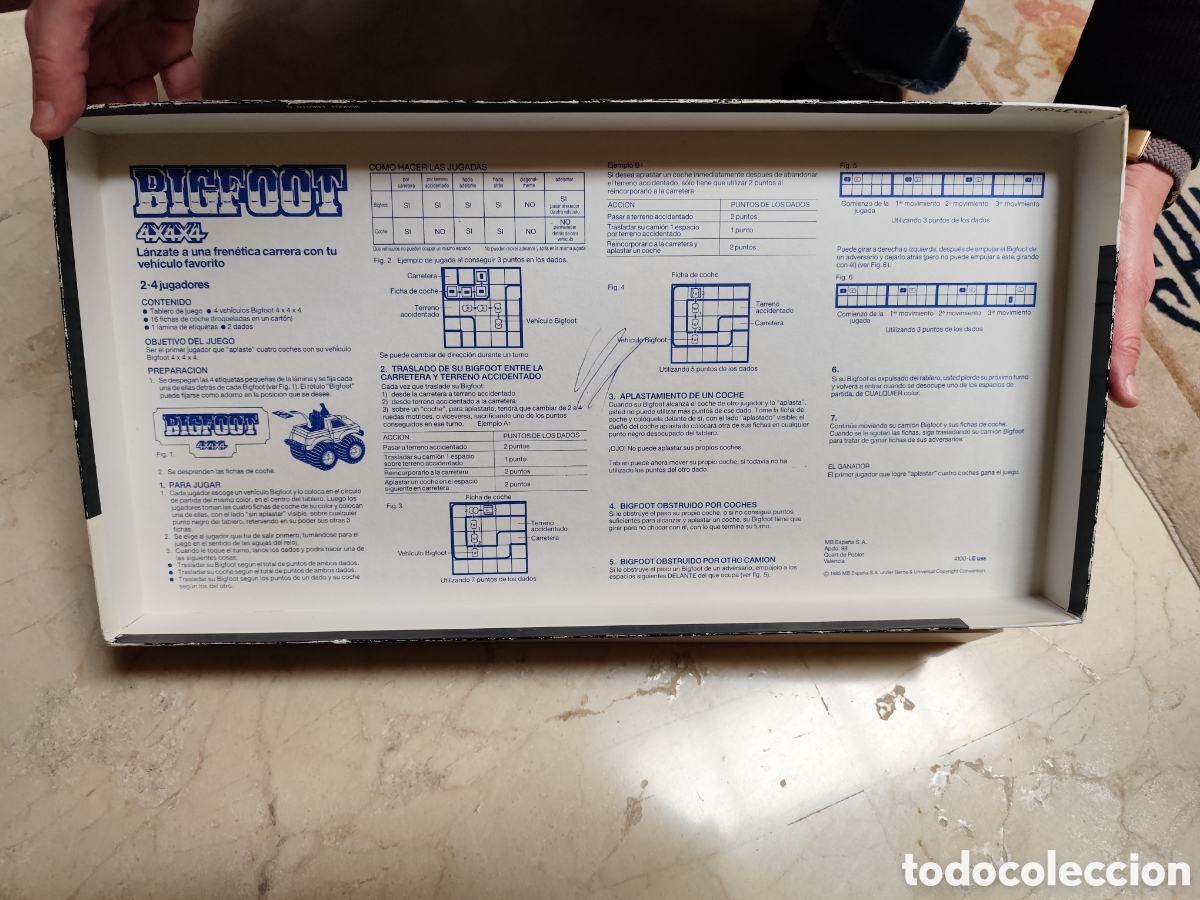 Juegos de mesa: Juego MB Bigfoot incompleto - Foto 2